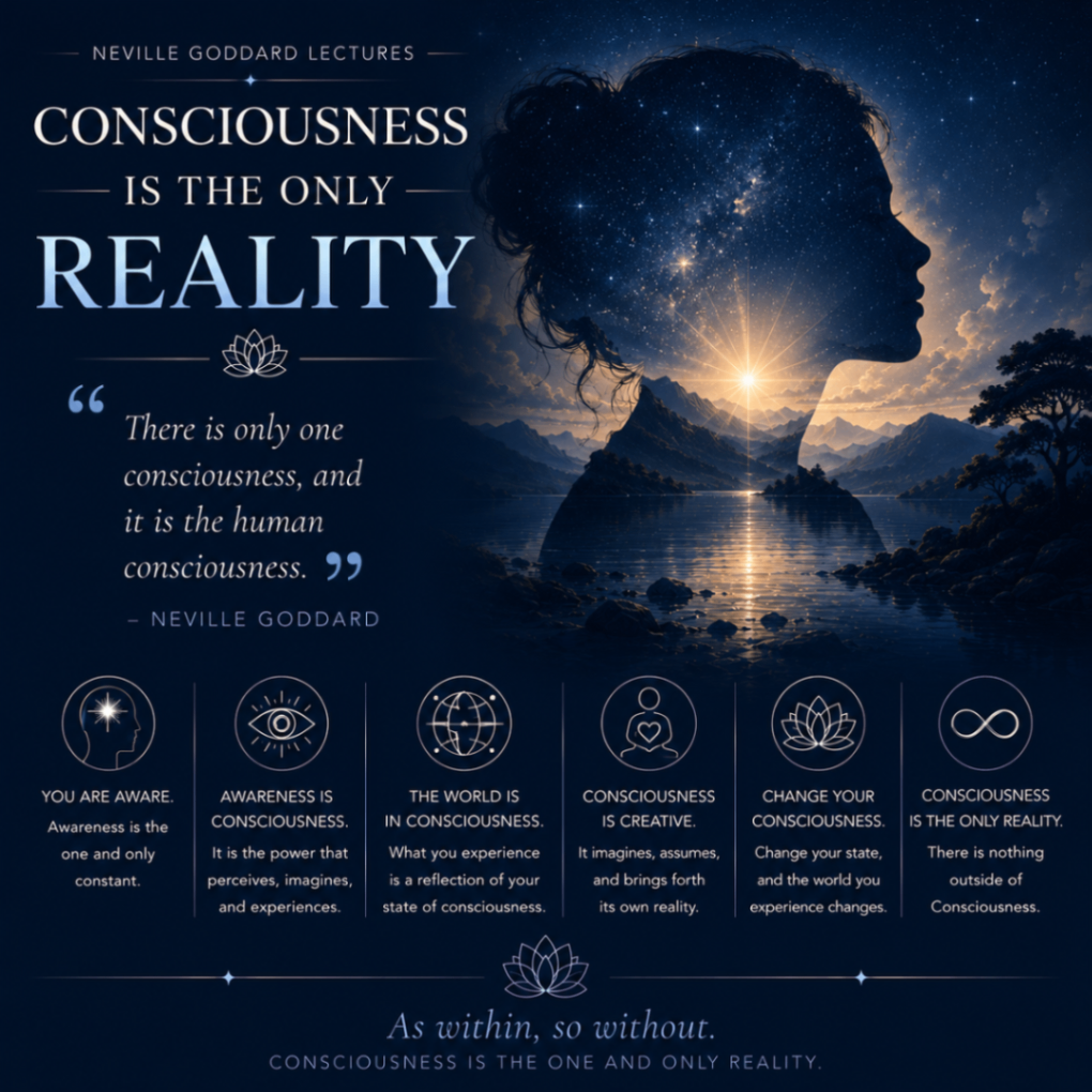 Consciousness is the Only Reality — Neville Goddard